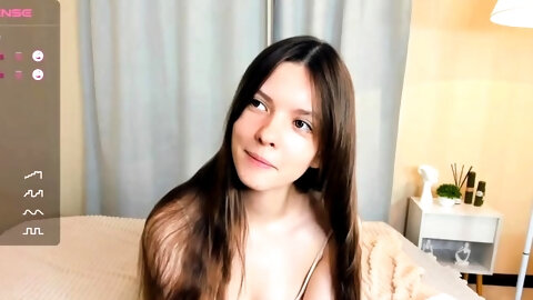 Very pretty skinny small tits long hair teen