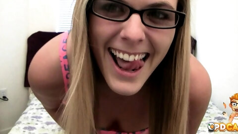 Horny Babe Films Herself Wet and Wild