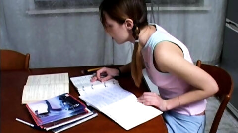 Sexy small titted brunette Judy C